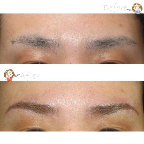ナチュラル眉のPermanentMakeup